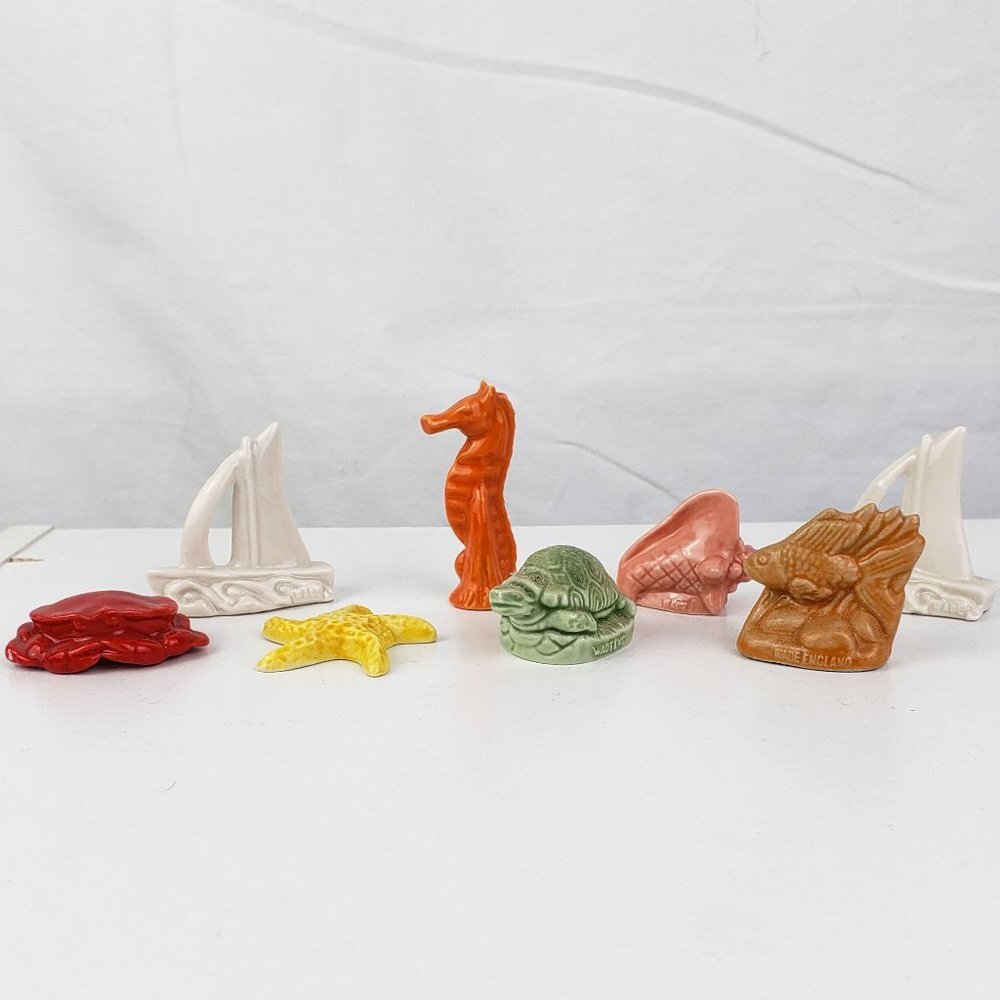 Red Rose Tea Wade Ceramic Miniature Figurines
